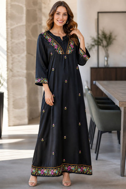 Embroidered Designer Kaftan Set